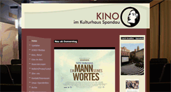 Desktop Screenshot of kinoimkulturhaus.de